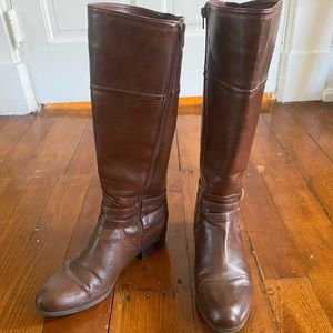 Wide-Calf Riding Boots